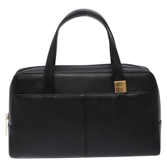 Burberry Black Leather handbag - Picture 1 of 10